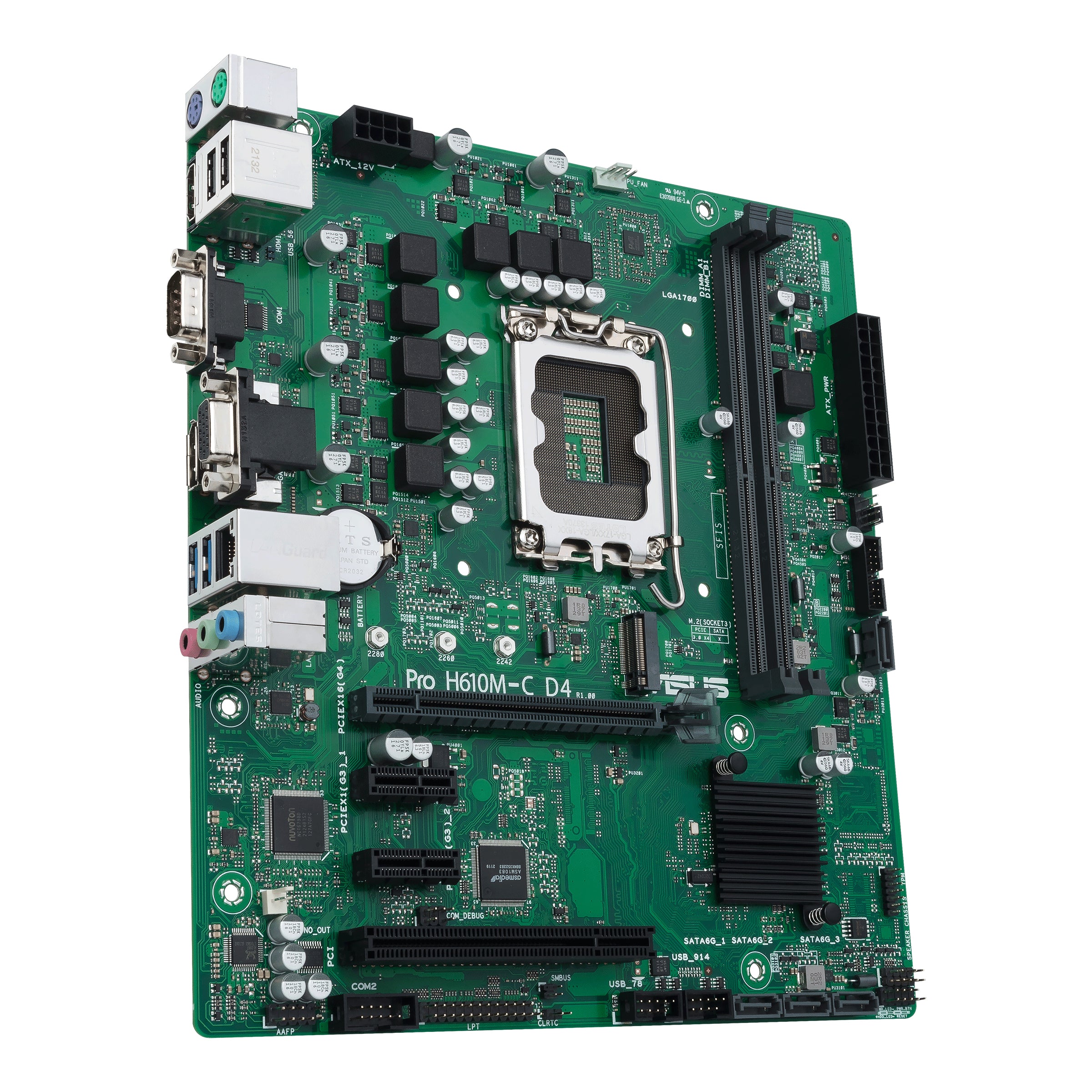 ASUS PRO H610M-C D4-CSM (mATX, H610, LGA 1700, DDR4)