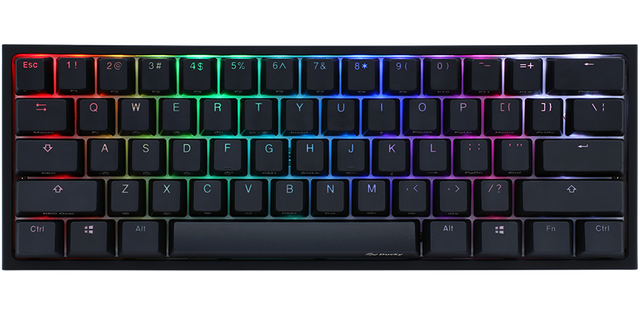 Ducky - One 2 Mini Gaming Tastatur 2020 Cherry Brown RGB Ducky