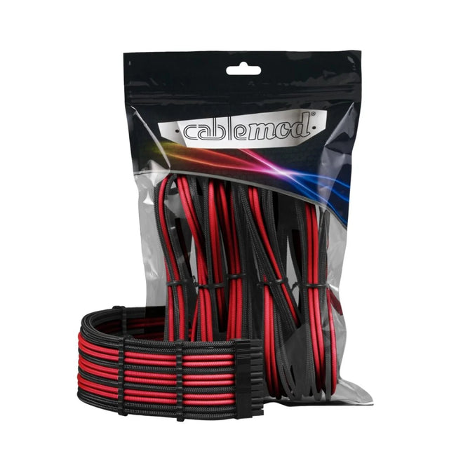 CableMod PRO ModMesh Cable Extension Kit - Sort/Rød CableMod