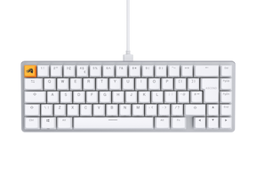 Glorious GMMK 2 Compact 65% - Fox switch, NO-Layout - Hvid Glorious