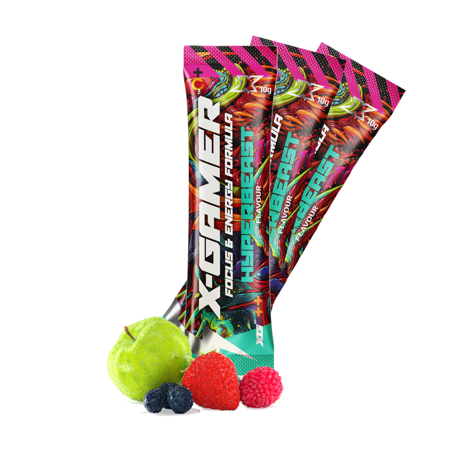 X-Shotz - Fruit Punch (HyperBeast) x3 X-Gamer