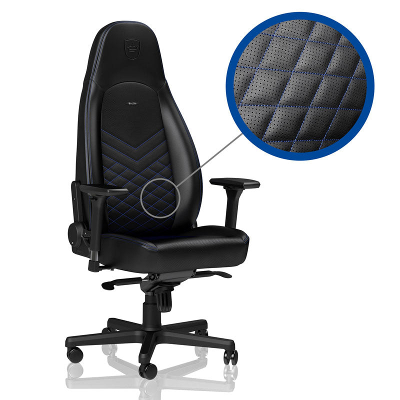 noblechairs ICON Sort/Blå noblechairs