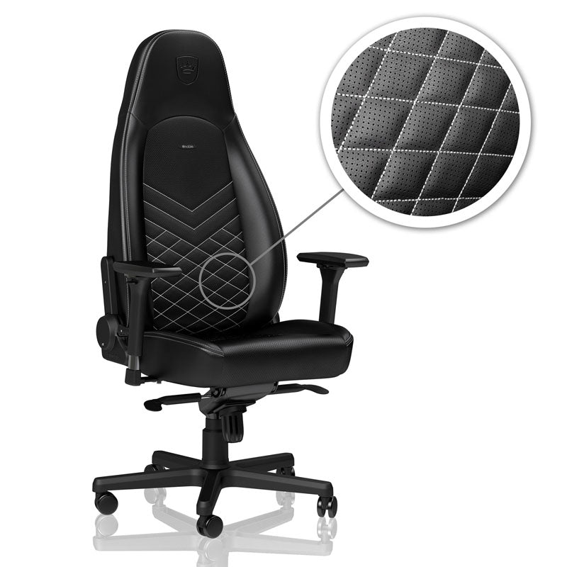 noblechairs ICON Black/Platinwhite noblechairs