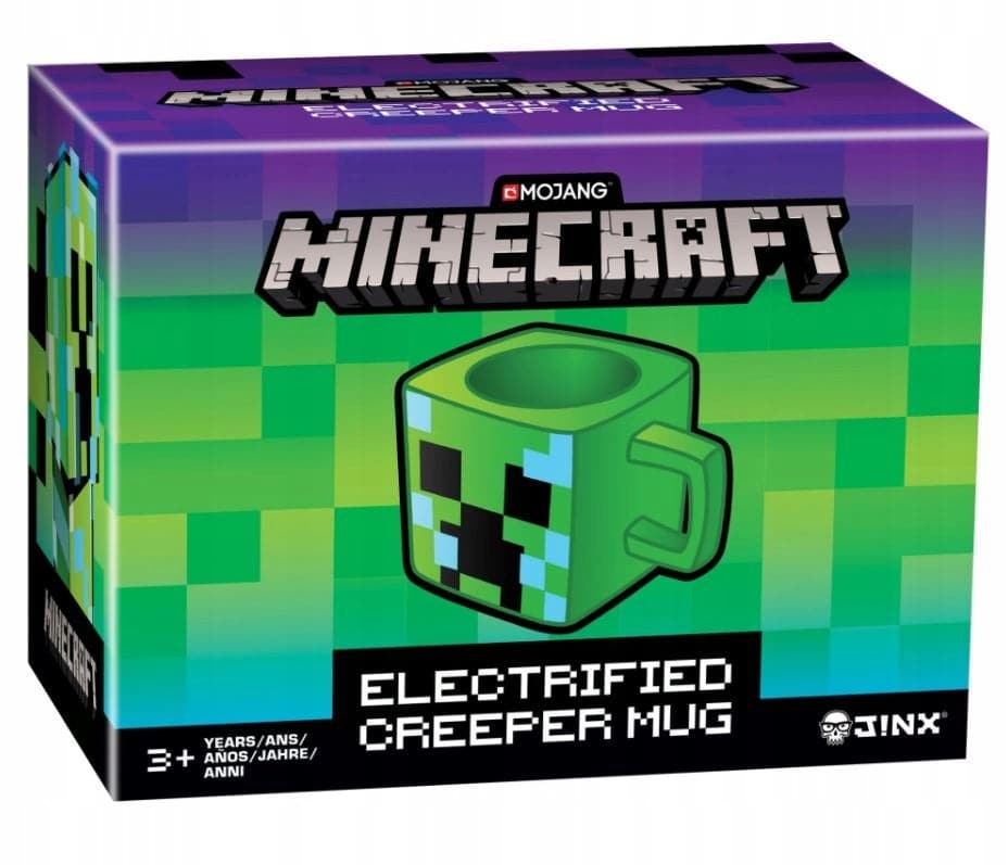 Minecraft Charged Creeper Plastik Kop Minecraft