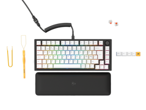 Glorious GMMK PRO 75% Pre-built ISO NORDIC - Black Slate Glorious