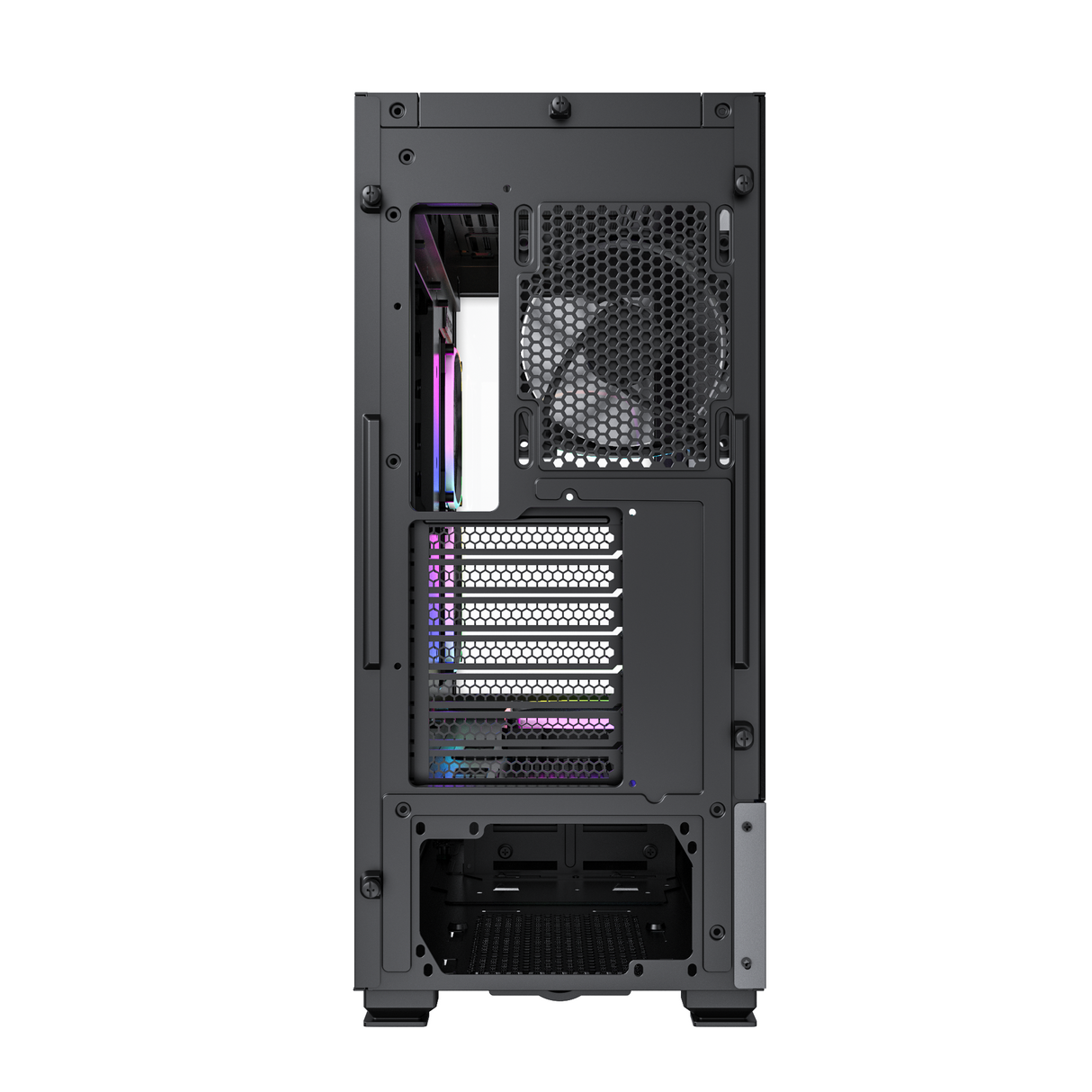 Montech Sky Two Black - Midi-tower, E-ATX, 4x ARGB PWM fans