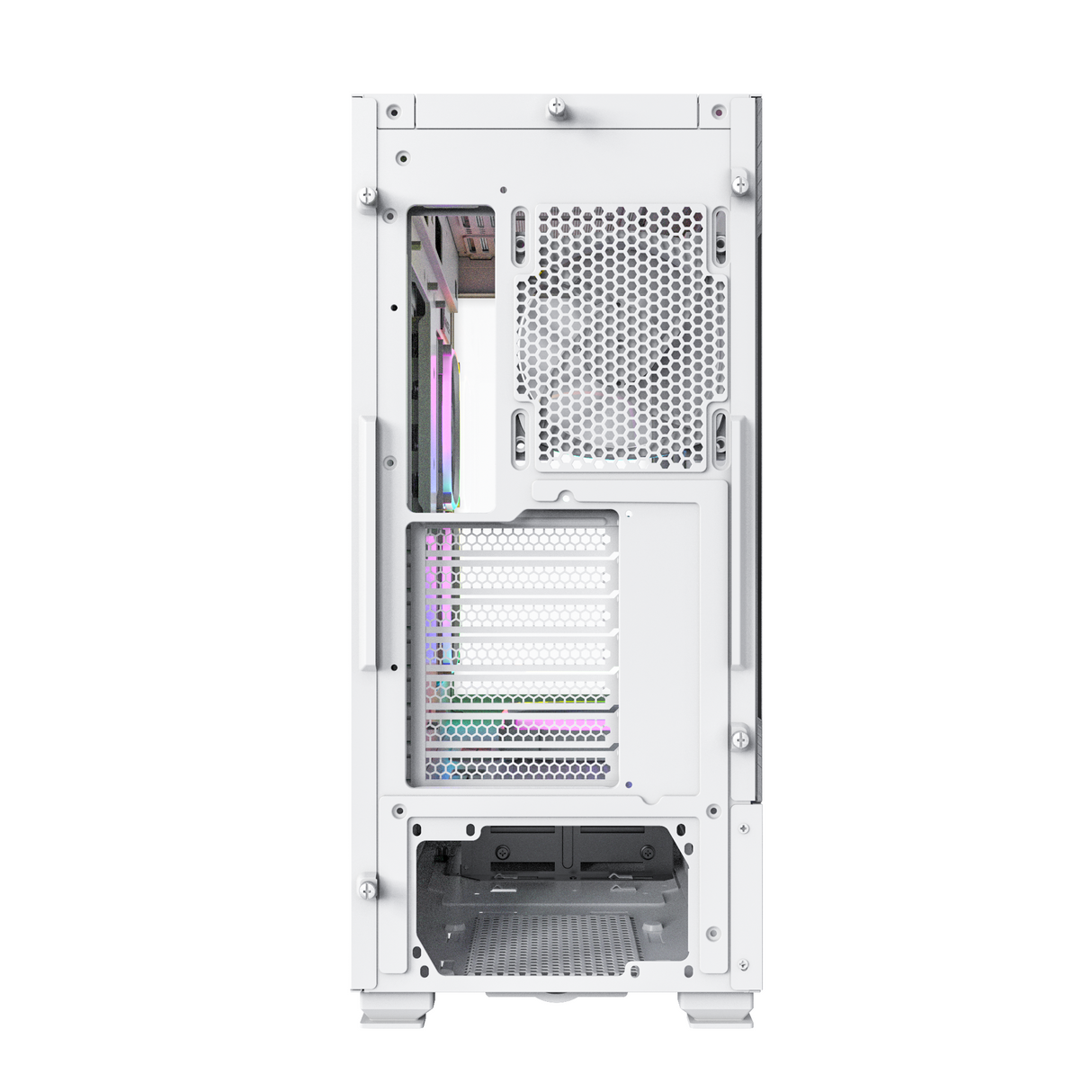 Montech Sky Two White - Midi-tower, E-ATX, 4x ARGB PWM fans