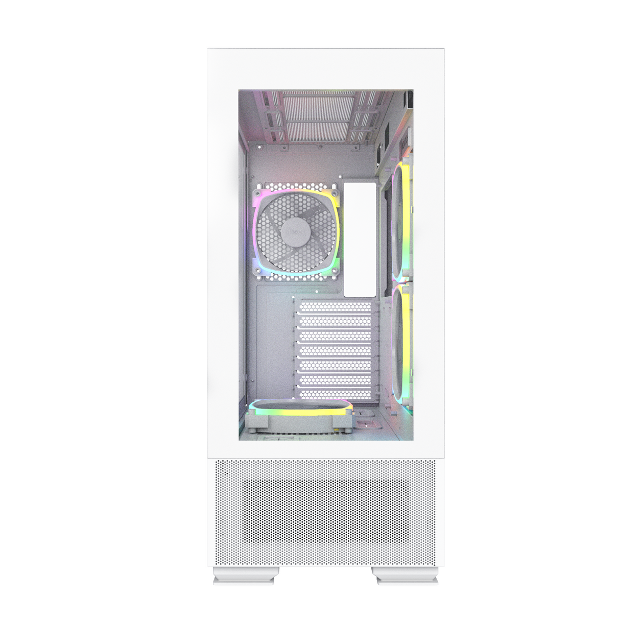 Montech Sky Two White - Midi-tower, E-ATX, 4x ARGB PWM fans