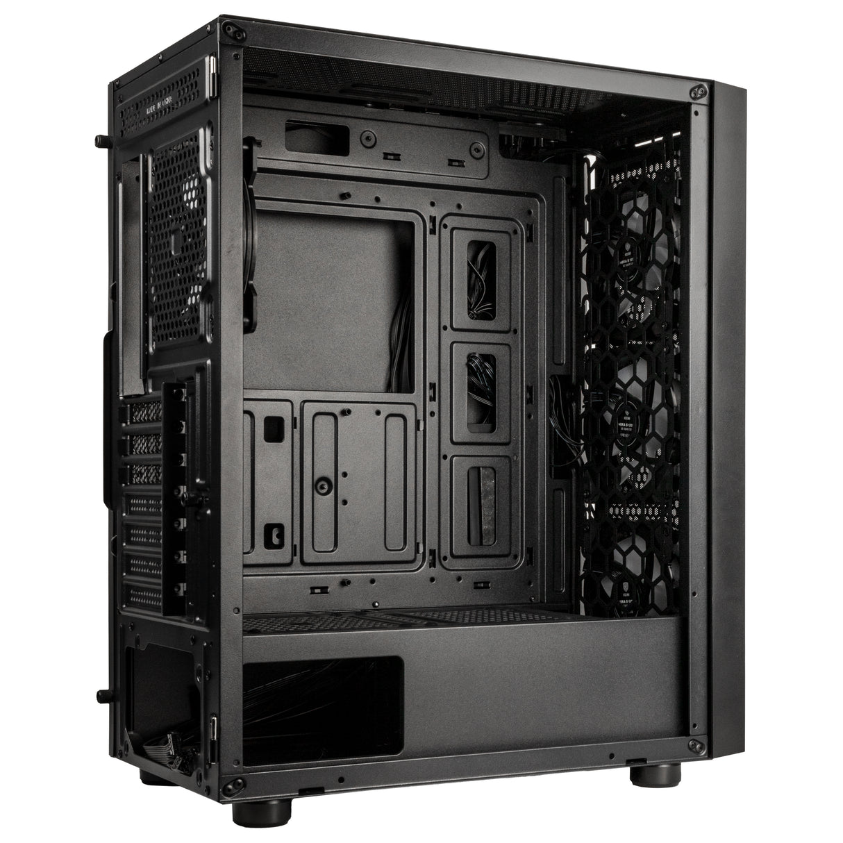 Kolink Observatory Duo ARGB Midi Tower Case - Black Window