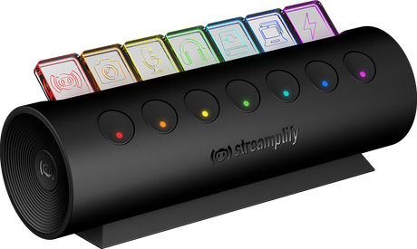 Streamplify HUB CTRL 7 Slot, RGB, 12V - Sort Streamplify