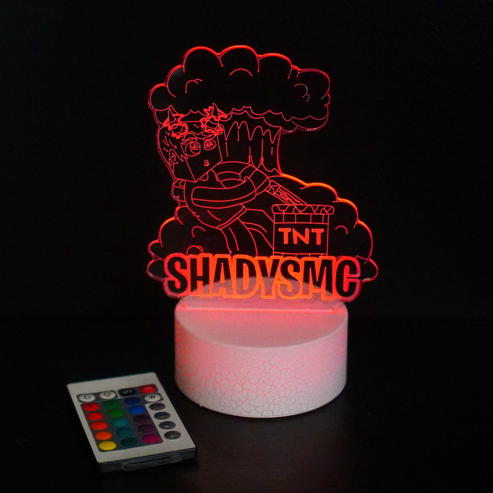 ShadysMC LED Lampe - Minecraft LED RGB Lampe fra ShadysMC – Geekd