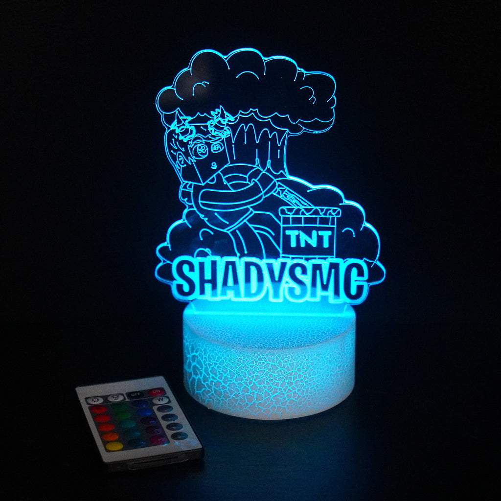 Vandret Etna Nu ShadysMC LED Lampe - Minecraft LED RGB Lampe fra ShadysMC – Geekd