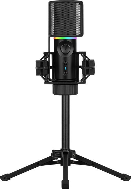 Streamplify MIC RGB Tripod Mikrofon - Sort Streamplify