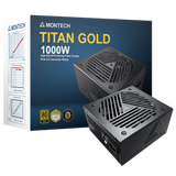 Montech Titan 1000W - Full modular, 80+ gold & Cybenetics Gold, ATX 3.0, 12VHPWR connector