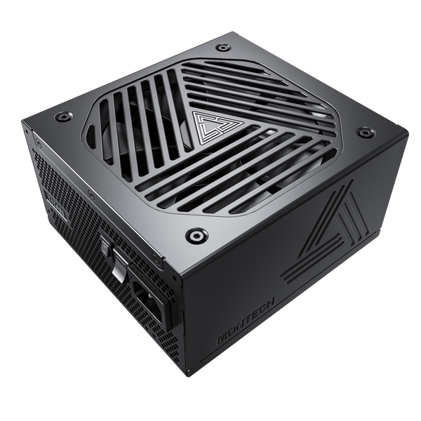 Montech Titan 1200W - Full modulär, 80+ guld &amp; Cybenetics Gold, ATX 3.0, 12VHPWR-kontakt