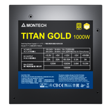 Montech Titan 1000W - Full modular, 80+ gold & Cybenetics Gold, ATX 3.0, 12VHPWR connector