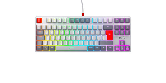 Xtrfy K4 RGB TKL RETRO Mekanisk Gaming Tastatur RGB Xtrfy