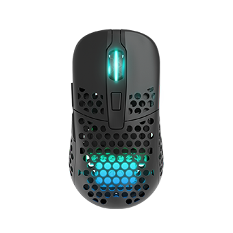 Xtrfy M42 Wireless RGB, Gaming Mus, Sort