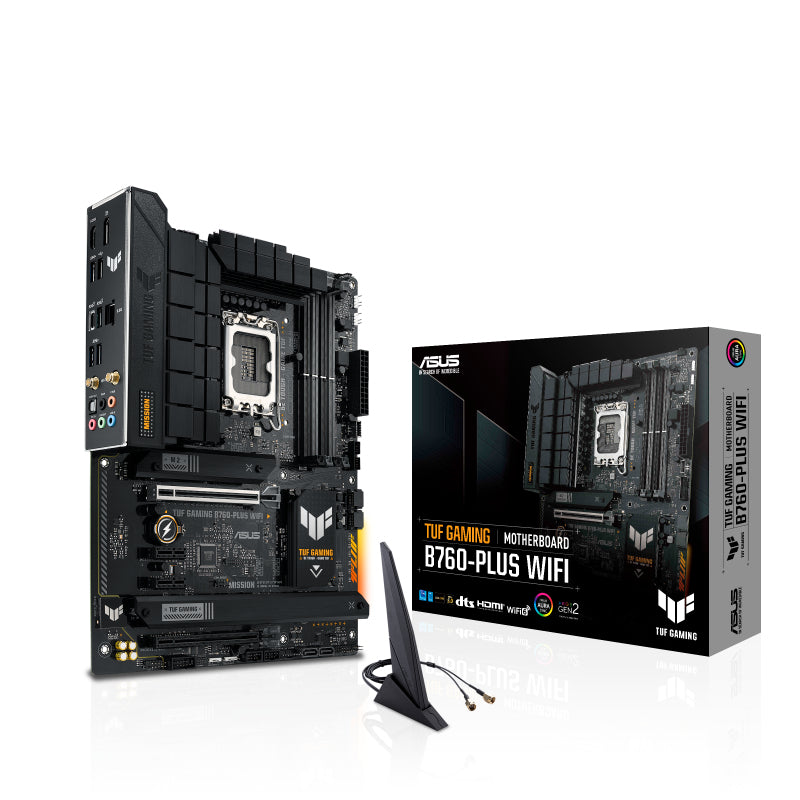 ASUS TUF GAMING B760-PLUS WIFI (ATX, B760, LGA 1700, DDR5)