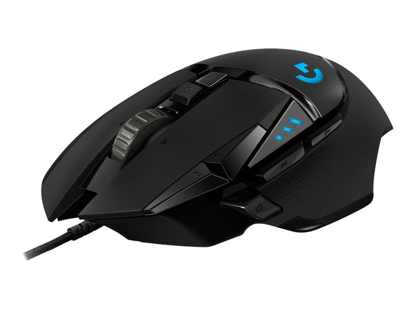 Logitech Gaming Mouse G502 (Hero) Optisk kabel Svart