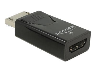 DeLOCK Videoadapter DisplayPort / HDMI Sort DeLOCK