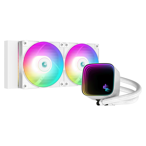 Deepcool Infinity Series LS520 SE Processorvätskekylningssystem 1-pack Vit 120 mm