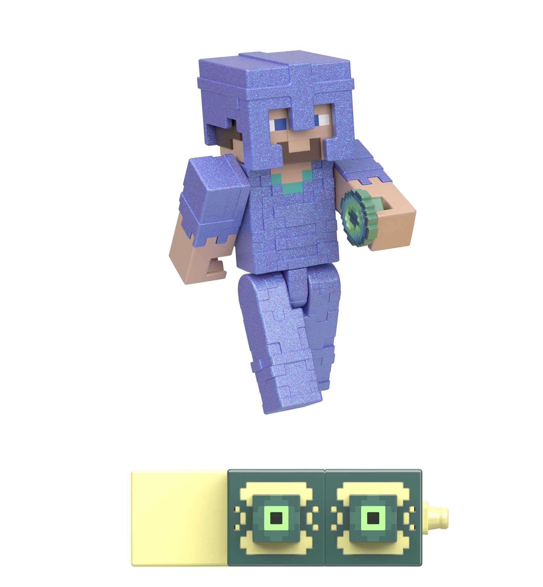 Minecraft - Biome Builds 8cm Figure - Strong Steve (HLB14)