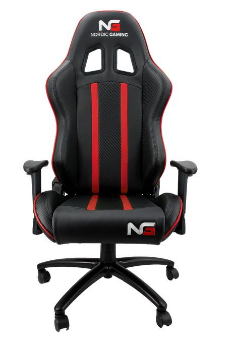 Nordic Gaming Carbon Gaming Chair Rød Nordic Gaming