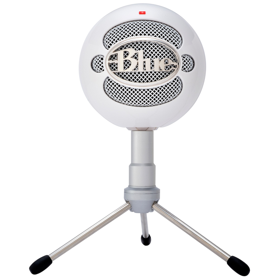 Blue - Microphone Snowball ICE White