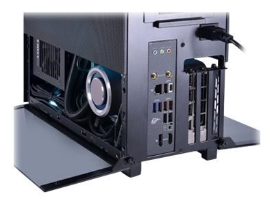 Lian Li Q58X4 Mini-ITX - PCIE 4.0 Edition - Sort Lian Li