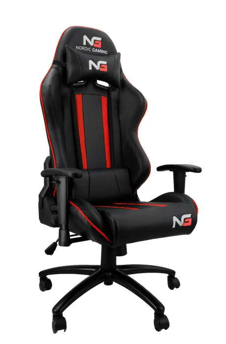 Nordic Gaming Carbon Gaming Chair Rød Nordic Gaming