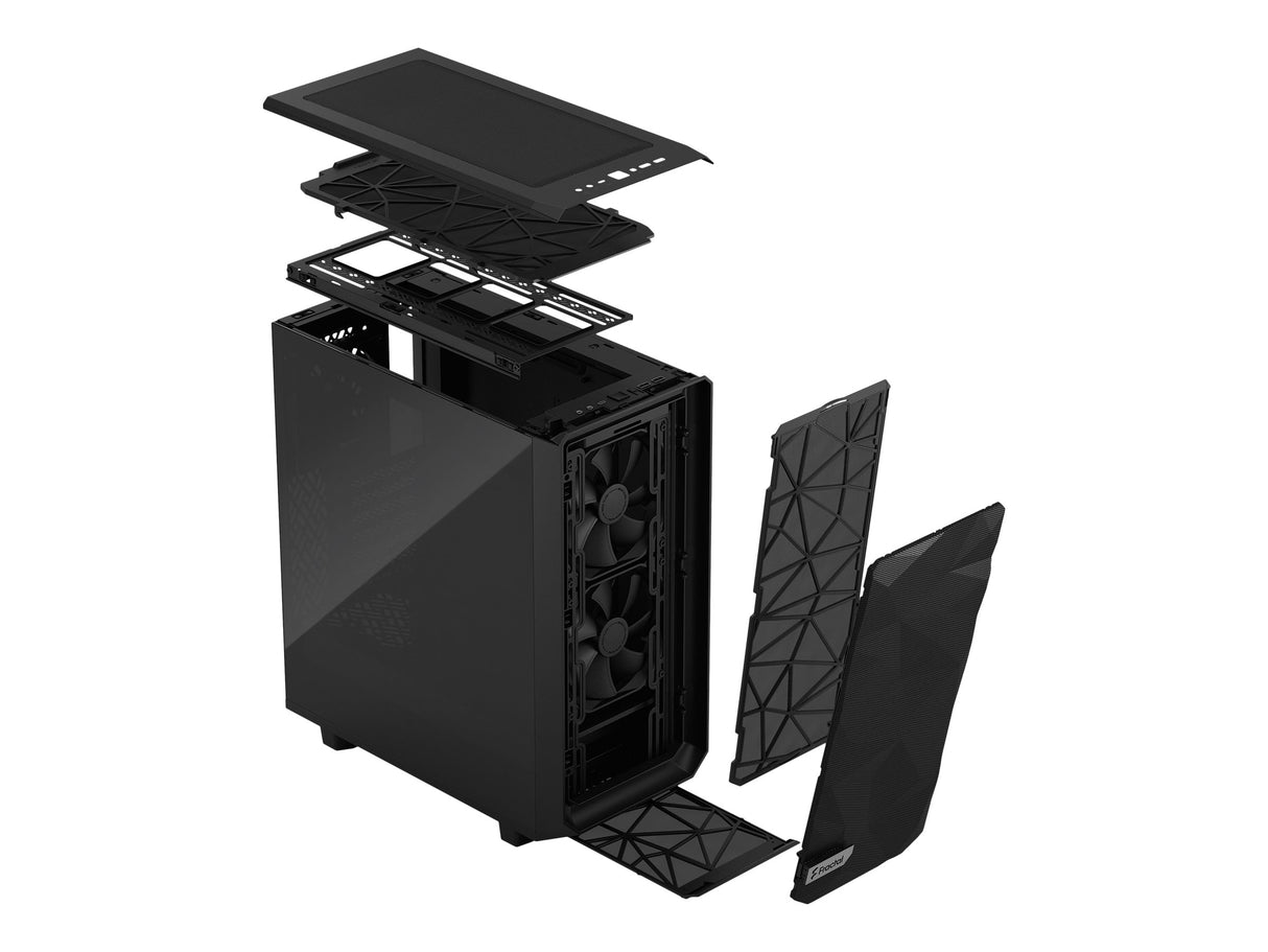 Fractal Design - Meshify 2 Compact Black TG Dark Fractal Design