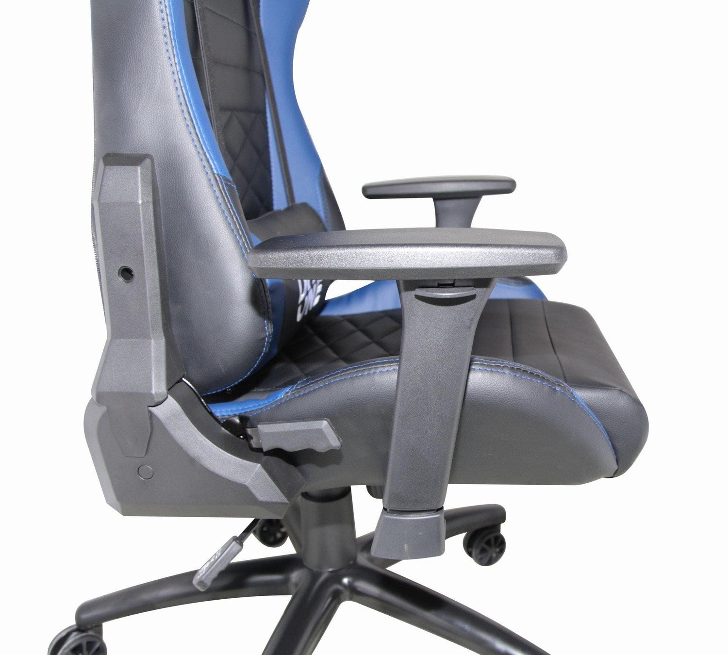 DON ONE -GC300 GAMING STOL Sort/Blå  - PU Læder - Op til 120 KG DON ONE