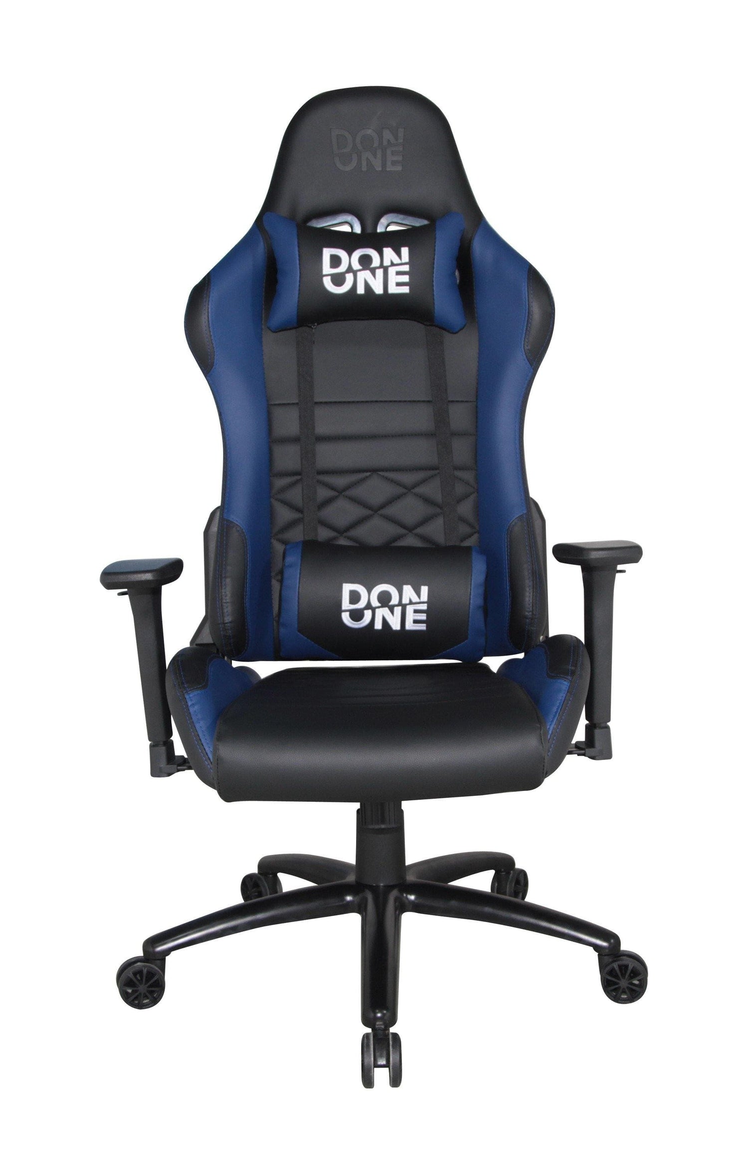 DON ONE -GC300 GAMING STOL Sort/Blå  - PU Læder - Op til 120 KG DON ONE