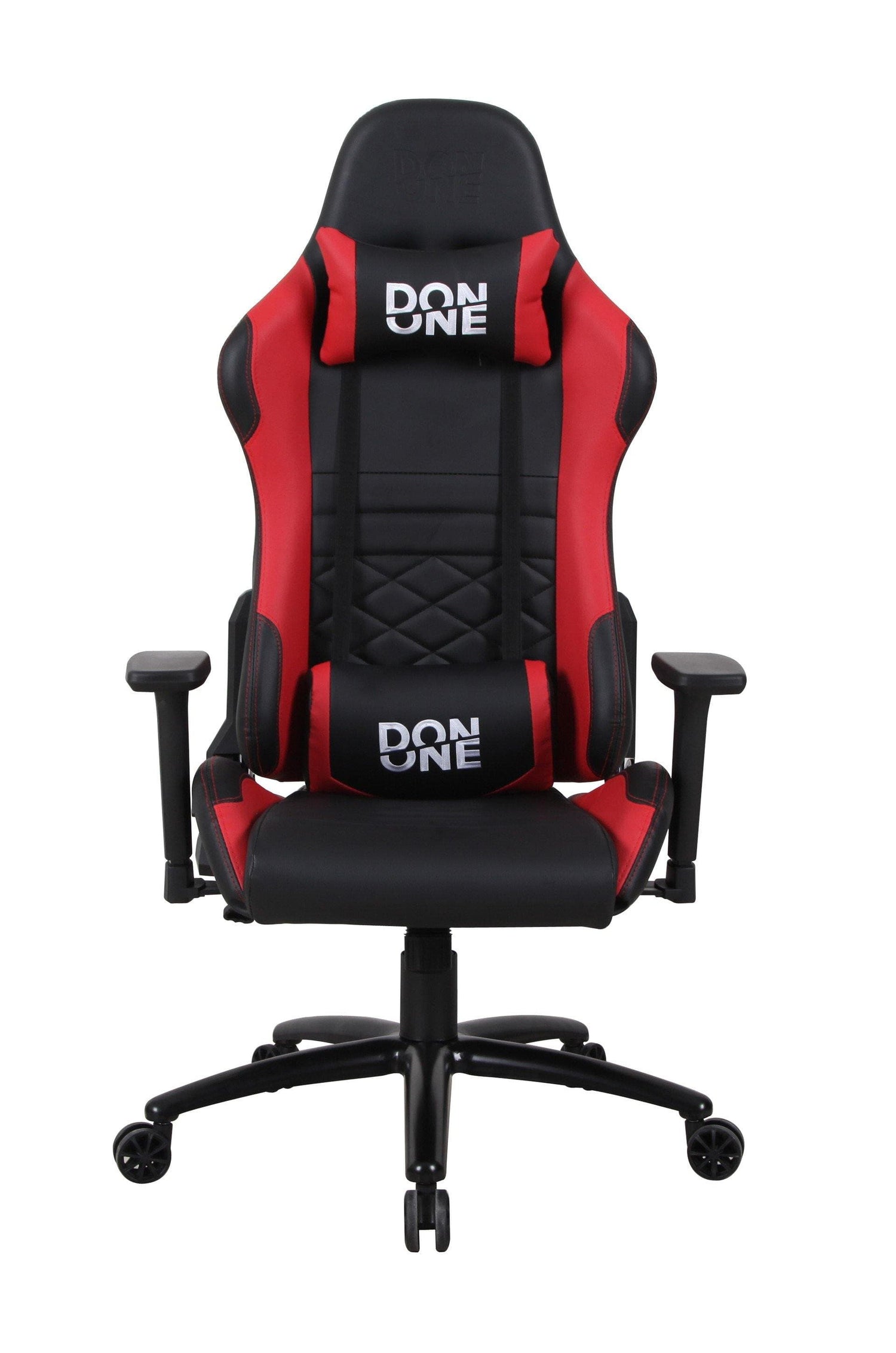 DON ONE -GC300 GAMING STOL Sort/Rød - PU Læder - Op til 120 KG DON ONE