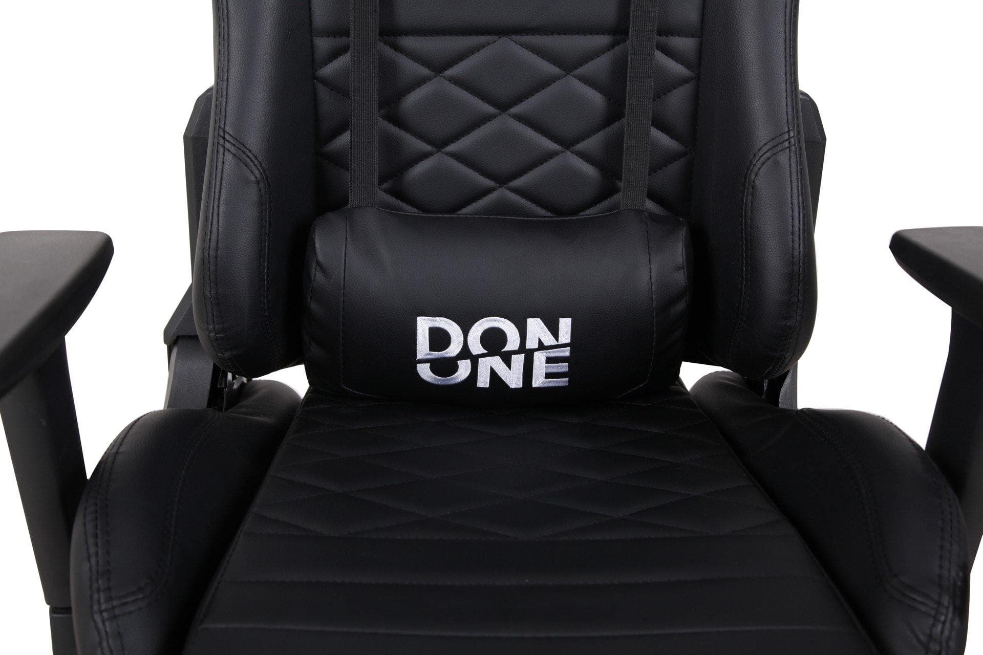 DON ONE -GC300 Gaming Stol - Sort - PU Læder - Op til 120 KG DON ONE