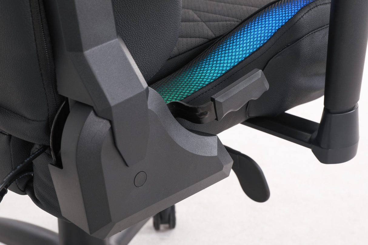 DON ONE - Valentino SUPERLEGGERA - RGB Gamerstol Med Lys DON ONE