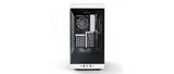 HYTE Y40 Black/White Miditower - Panoramic Glass Veil, included PCIe 4.0 riser cable, 2 included fans HYTE