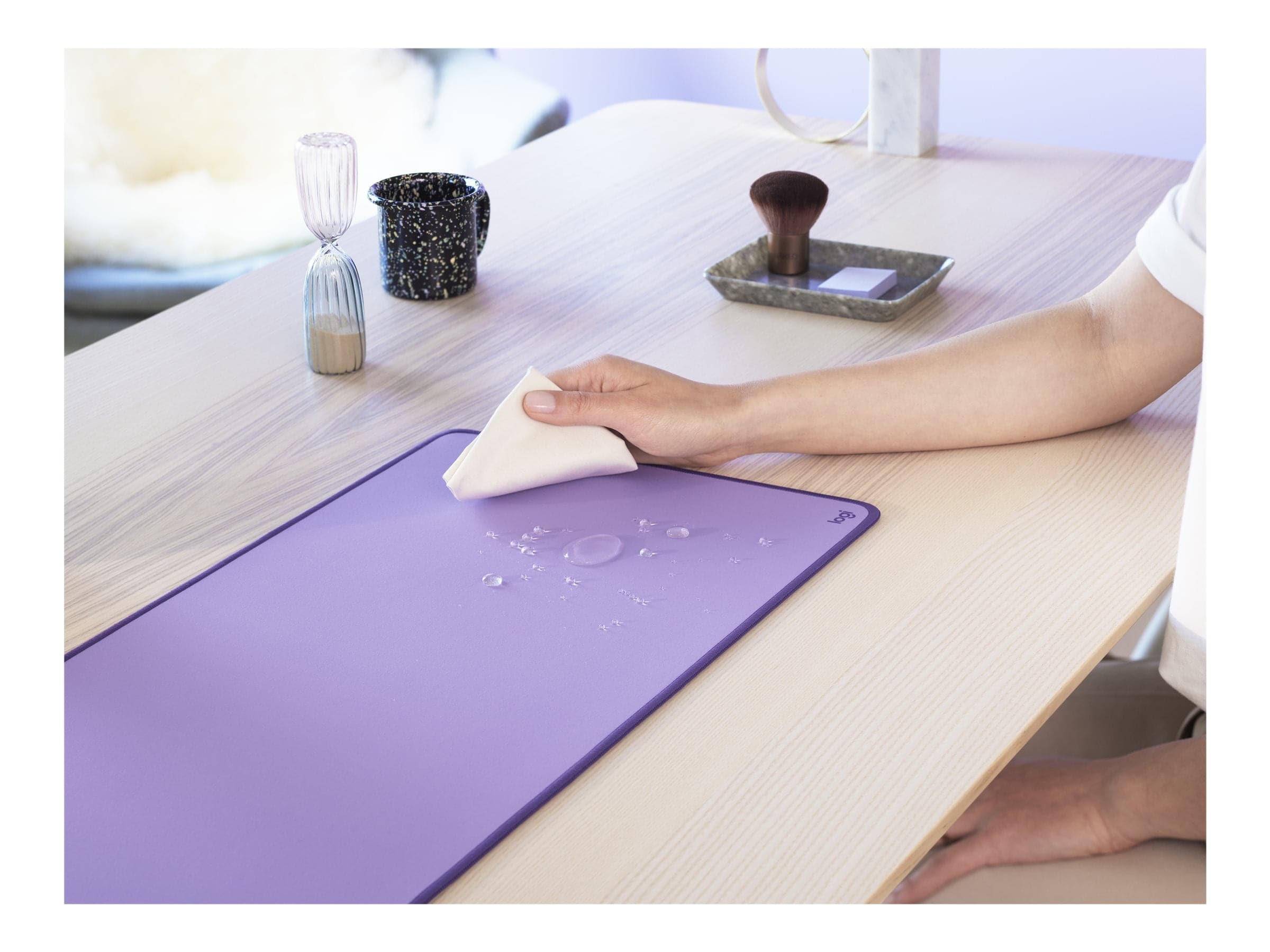 Logitech Desk Mat Studio Series Musemåtte - Lavendel Logitech