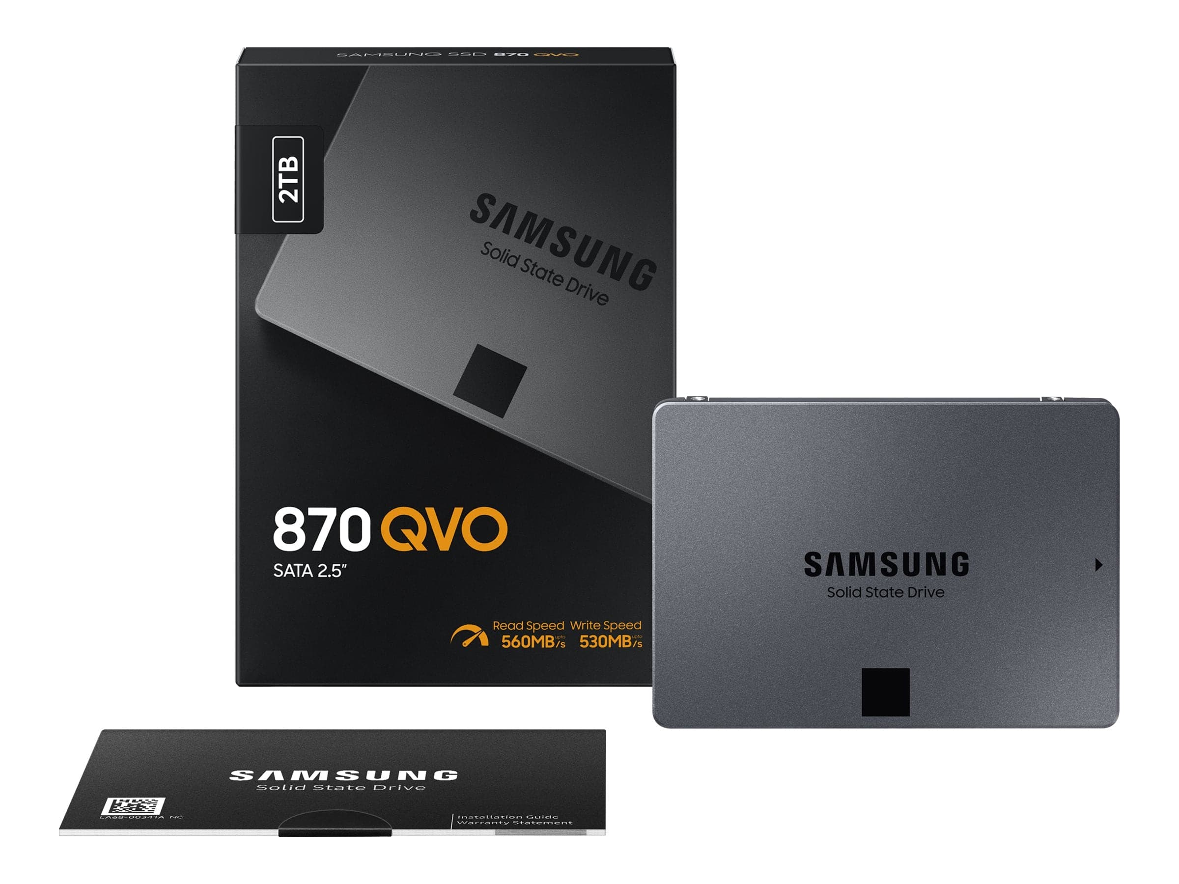 Samsung 870 QVO SSD MZ-77Q2T0BW 2TB 2.5" SATA-600 Samsung