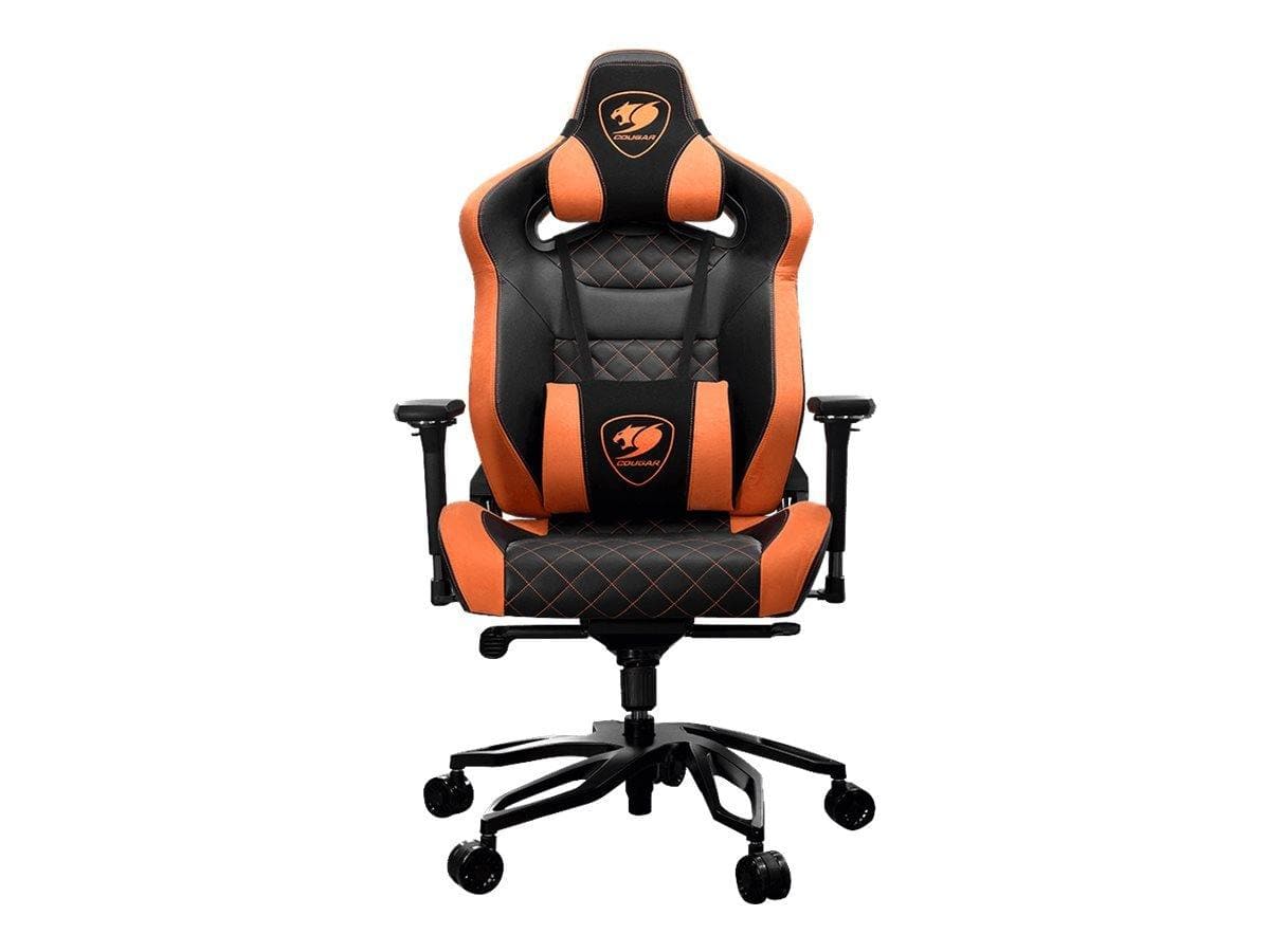 Cougar Armor Titan Pro Gaming Stol Sort Orange Cougar