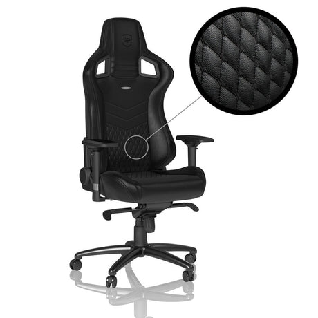 noblechairs EPIC Real Leather Black/Black noblechairs