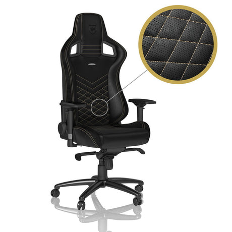 noblechairs EPIC Sort/Guld noblechairs