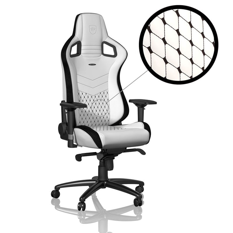 noblechairs EPIC Hvid/Sort noblechairs