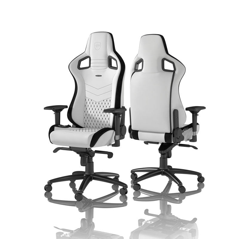 noblechairs EPIC Hvid/Sort noblechairs