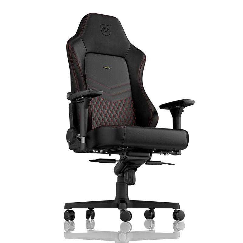noblechairs HERO Real Leather Black/Red noblechairs
