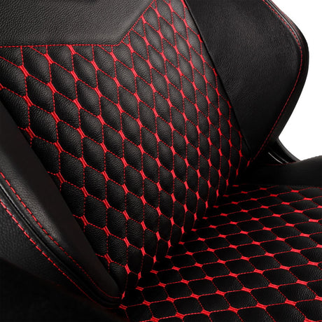 noblechairs HERO Real Leather Black/Red noblechairs