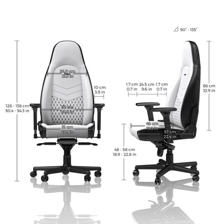 noblechairs ICON White/Black noblechairs