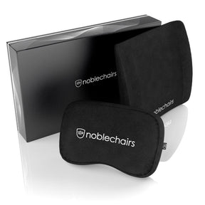 noblechairs Memory Foam Pillow Set Black noblechairs