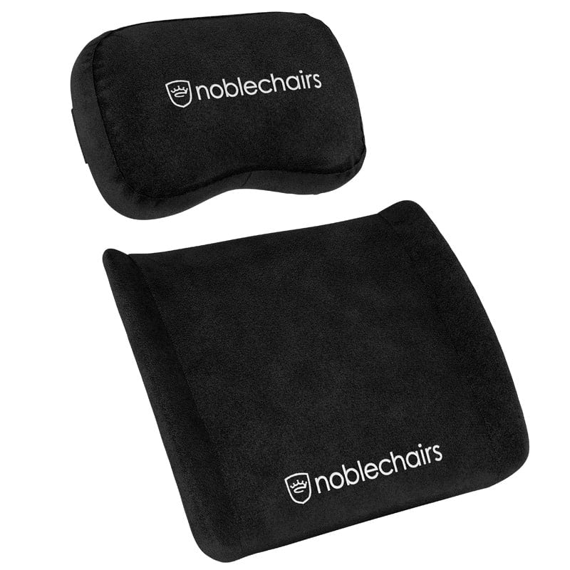 noblechairs Memory Foam Pillow Set Black noblechairs
